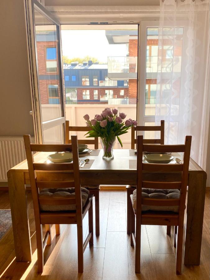 Apartament Malczewskiego Blisko Centrum Lägenhet Gdańsk Exteriör bild