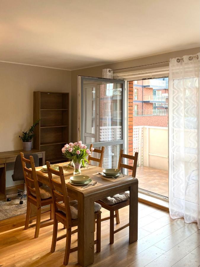 Apartament Malczewskiego Blisko Centrum Lägenhet Gdańsk Exteriör bild