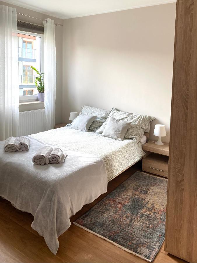 Apartament Malczewskiego Blisko Centrum Lägenhet Gdańsk Exteriör bild