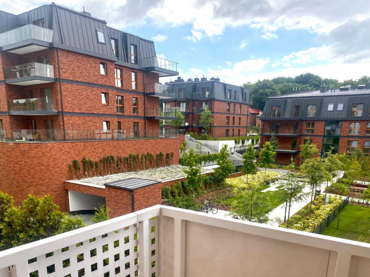 Apartament Malczewskiego Blisko Centrum Lägenhet Gdańsk Exteriör bild